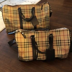 Burberry travel bags